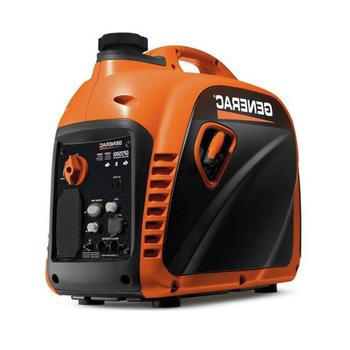 便携式发电机| Generac 8250 GP2500i 120V 18.3安培便携式2500瓦有线逆变发电机